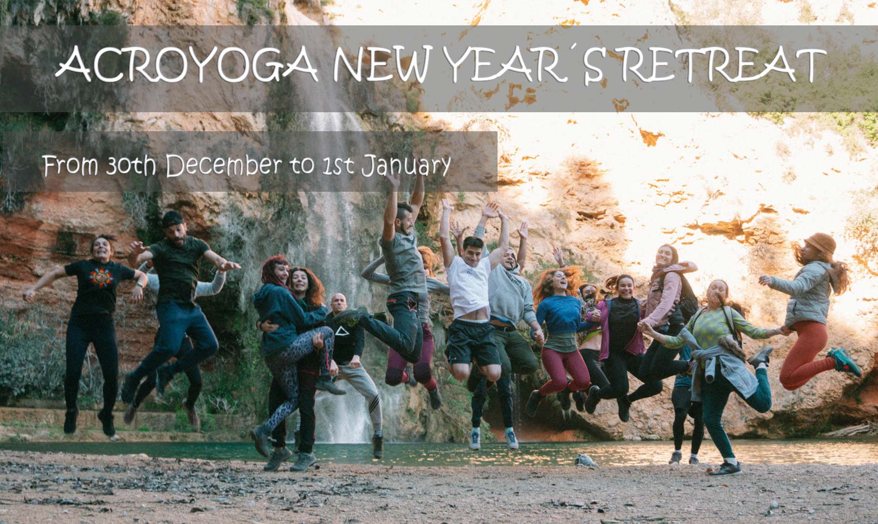 yoga acroyoga new year´s retreat